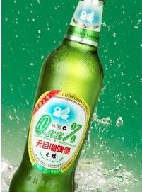 天目湖啤酒宣传海报
