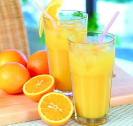 中橙鲜榨橙汁
