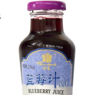 圆蓝蓝莓果汁