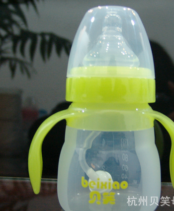 贝笑婴儿硅胶奶瓶