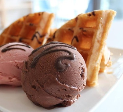 华夫冰淇淋