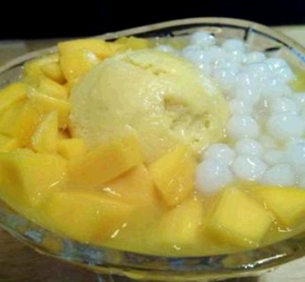 芒果掂港式甜品