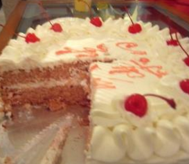 红叶蛋糕