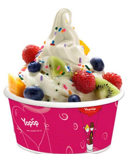 美国Yopop自助酸奶冰淇淋