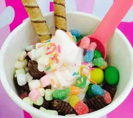 美国Yopop自助酸奶冰淇淋