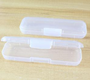 厂家直销透明塑料盒学生文具盒 儿童精美塑料文具盒批发PP铅笔盒