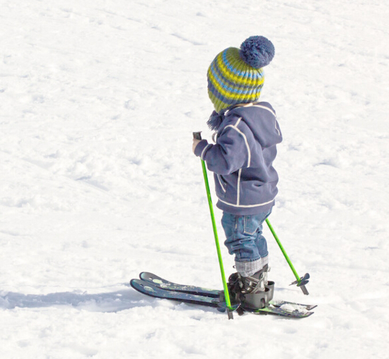 万龙滑雪场幼儿滑雪