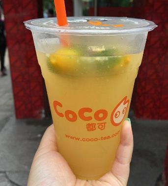coco茶饮金桔柠檬