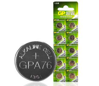 gp超霸扣式碱性电池 GP189-LY