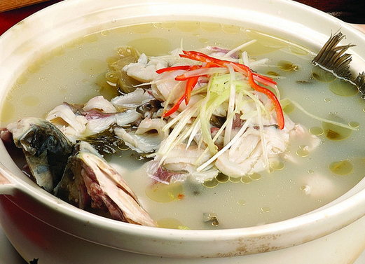 东北酸菜鱼清汤