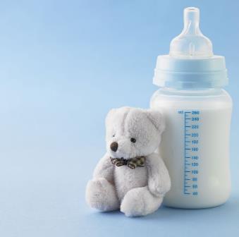 贝拉&伍德婴儿奶瓶浅蓝色款式