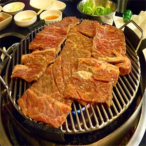 非烤勿扰韩式烤肉展示