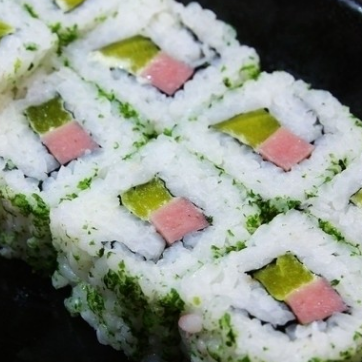 板一寿司蔬菜寿司
