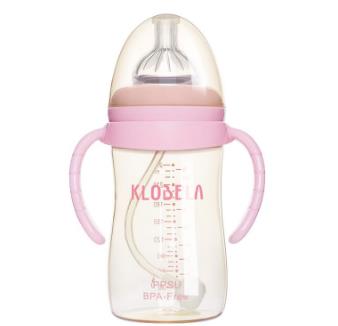 贝拉&伍德婴儿奶瓶粉色款式