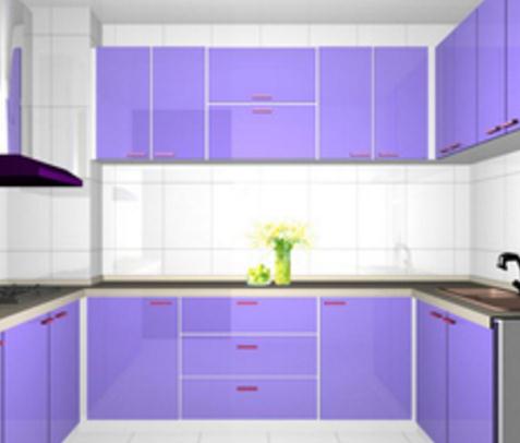 隩特玛橱柜紫色