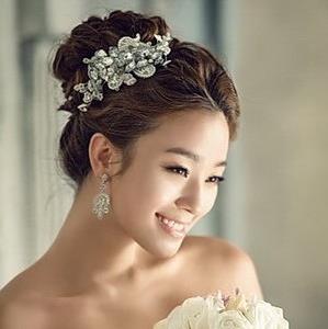 韩式造型 浪漫新娘发型