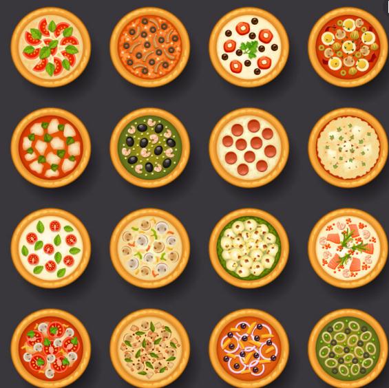 飞萨披萨是16种