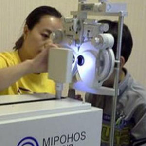 乐视明视力养护治疗现场