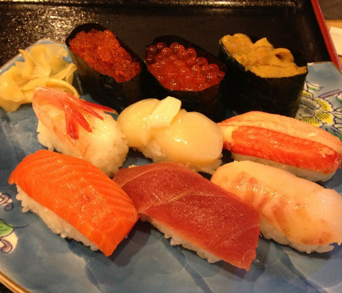 海之味三文鱼寿司