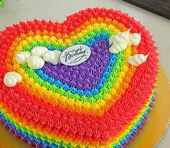 爱都烘焙彩虹蛋糕