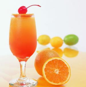 巴旦木饮品橙汁