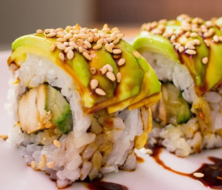 sushi寿司牛油果