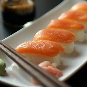 吃货寿司三文鱼