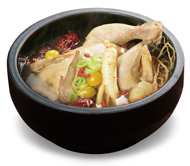 正一味韩式石锅拌饭乌鸡汤