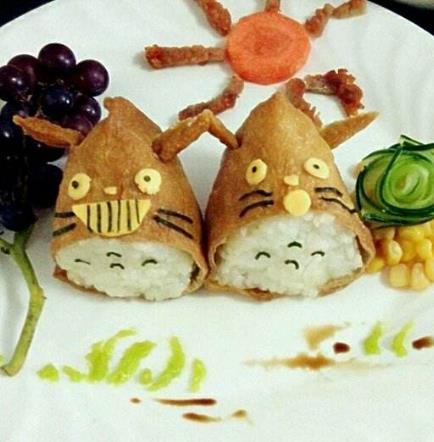 百淌鲜龙猫寿司可爱寿司