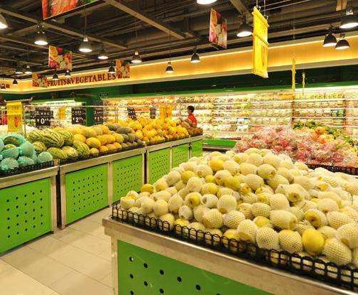 阿卡田园生鲜超市水果专柜