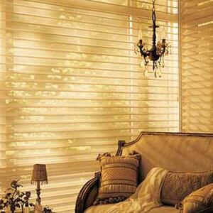  Crape myrtle curtains are brown and yellow