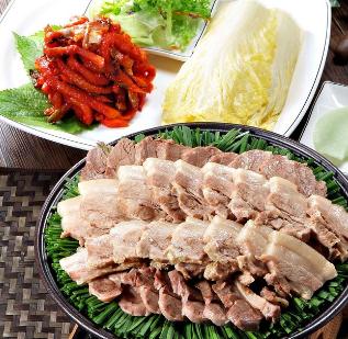 本家韩国料理五花肉