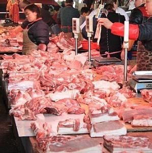 宝杨市场猪肉