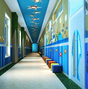 小行幼儿园走廊