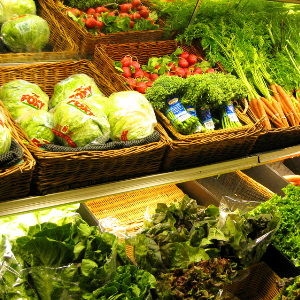 百果蔬生活超市蔬菜区