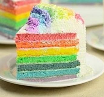 虞美人烘焙工坊彩虹蛋糕
