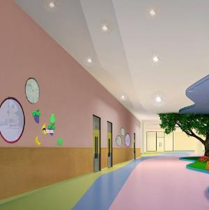 童星幼儿园走廊