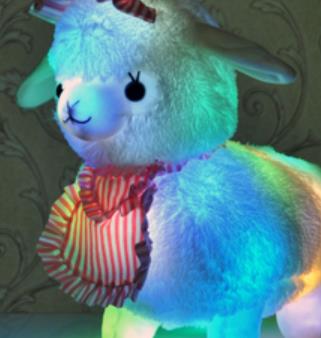 爱羊羊玩具发光