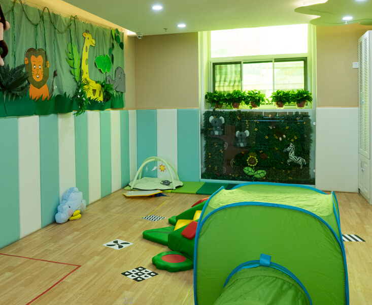 汇美国际托婴中心玩乐室