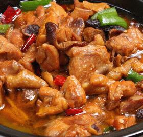 东福黄焖鸡米饭细节