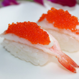 保新挪威三文鱼甜虾刺身寿司