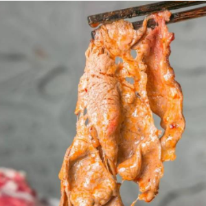 一牛火锅-牛肉脆脆鱼火锅肉质鲜嫩