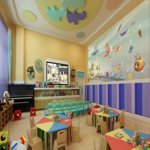 天强艺术幼儿园休息室