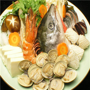 高兴一锅 石斑鱼海鲜火锅香菇