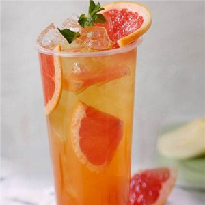 柠檬季红柚子茶