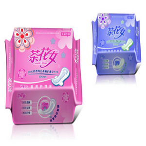 茶花女卫生用品紫色卫生巾