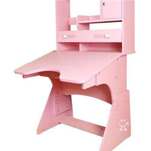 智慧谷儿童学习桌粉色