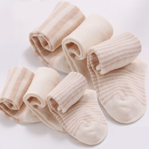 威尔贝鲁婴儿彩棉袜子