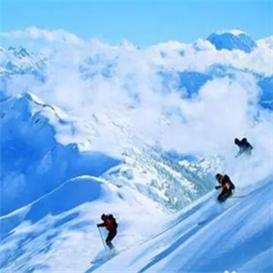 惠斯勒滑雪风景