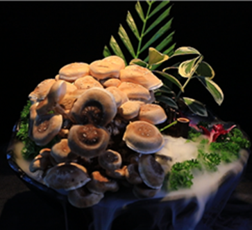 腩潮鲜锅物料理菌菇